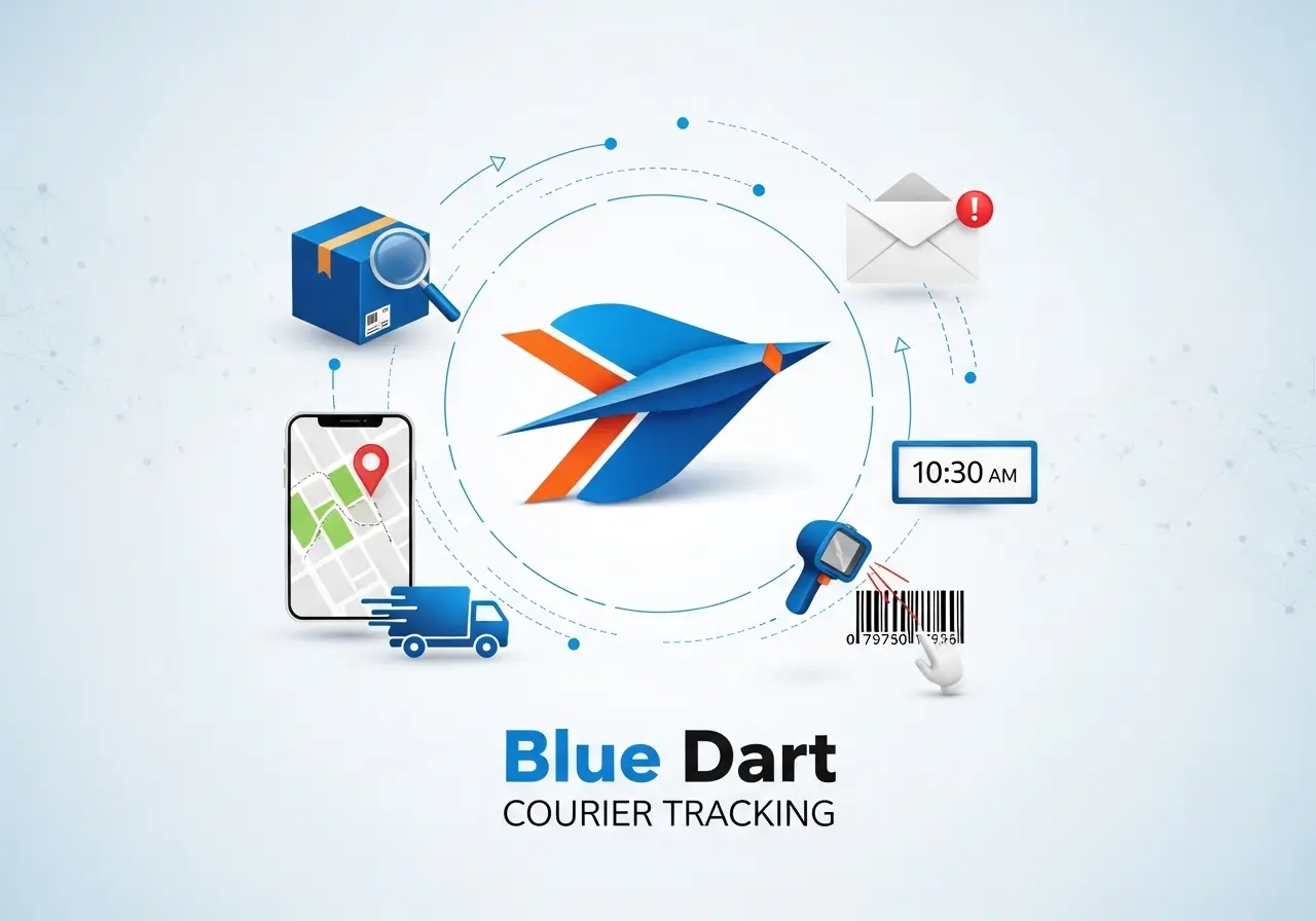 Blue Dart Courier Tracking