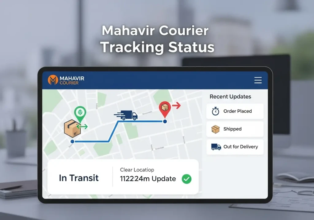 Mahavir Courier Tracking status
