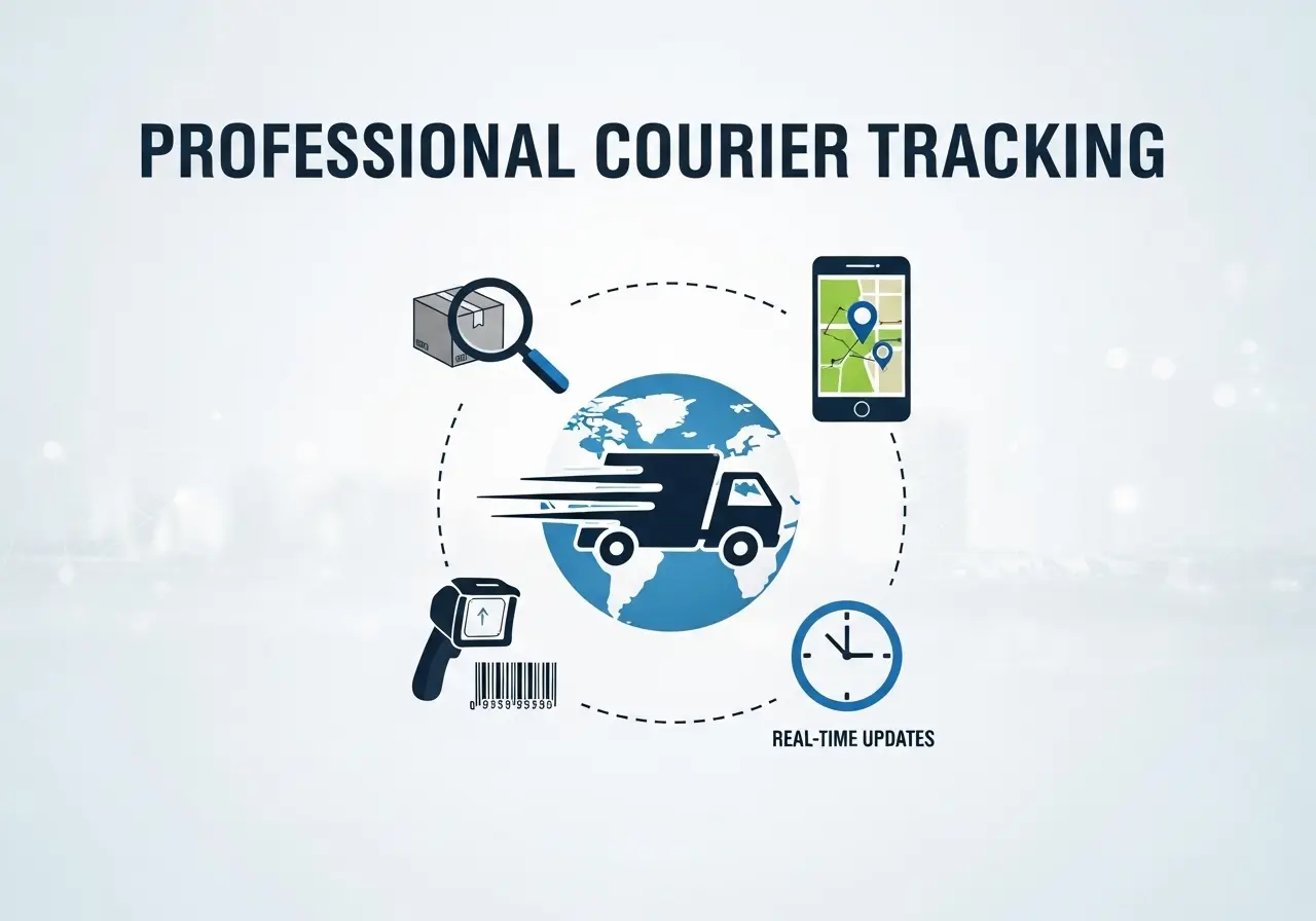 Professional courier tracking