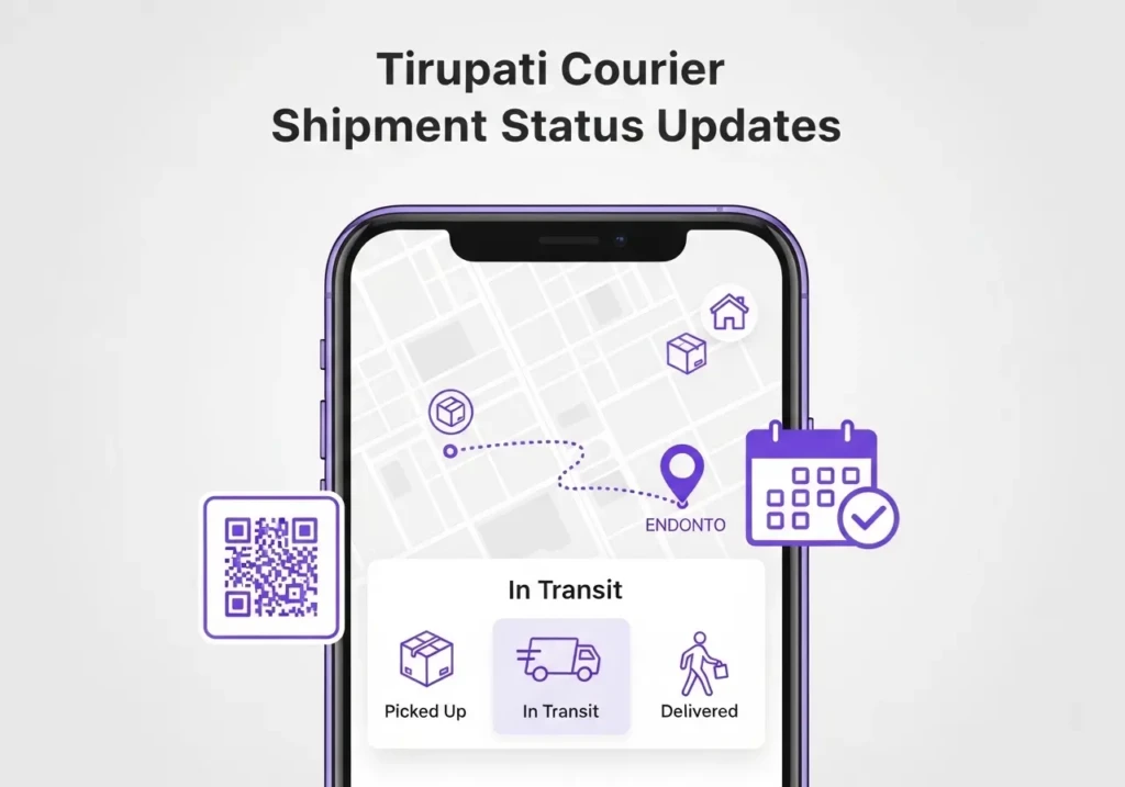 Tirupati Courier Shipment Status Updates