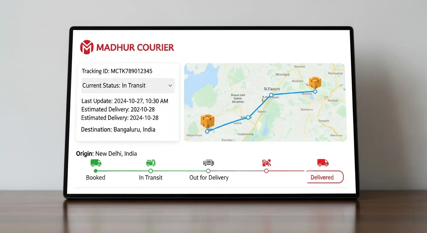 Madhur Courier Tracking