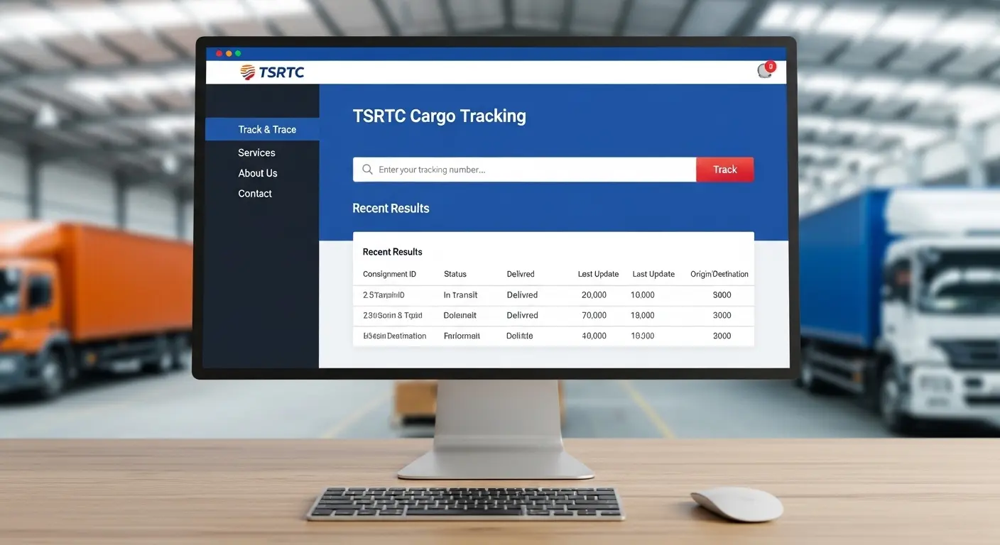 TSRTC Cargo Tracking