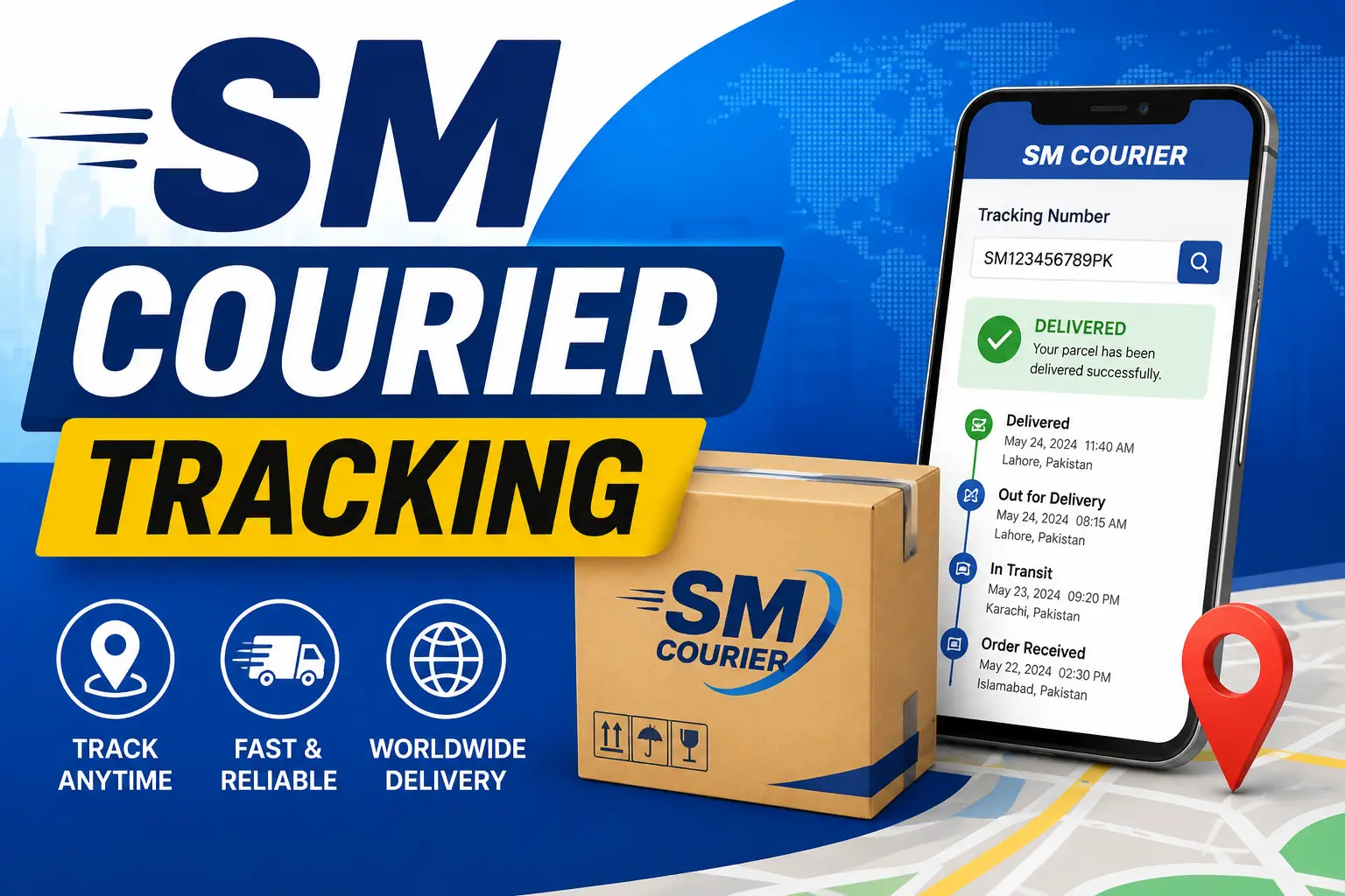 SM Courier Tracking