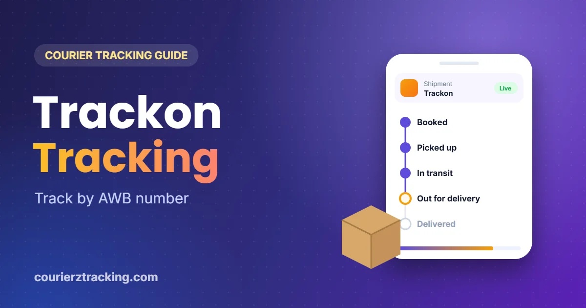 Trackon tracking guide banner